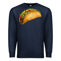 Navy Taco Premium Sweatshirt - FaDigitalArtStudio