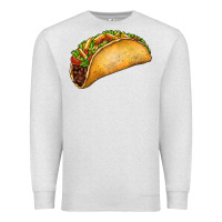 Oatmeal Heather Taco Premium Sweatshirt - FaDigitalArtStudio
