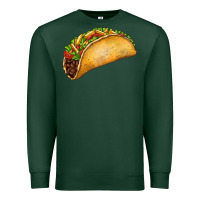 Sports Green Taco Premium Sweatshirt - FaDigitalArtStudio