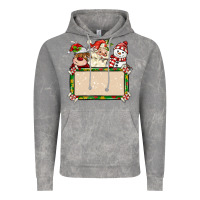 Cloud Rock santa reindeer snowman preview and costom name Vintage Hoodie - MaliasSmallBusiness