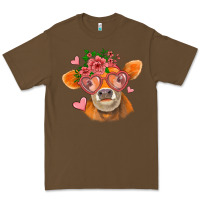Cacao valentines day orange cow Premium Tee - Jasminsmagicworld