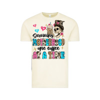 Vintage Arctic surviving motherhood one coffee at a time Vintage Tee - MaliasSmallBusiness