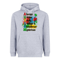 Heather Grey always unique autism Heavyweight Hoodie - OliviaCreatesArt