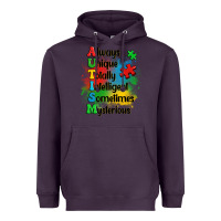Plum always unique autism Heavyweight Hoodie - OliviaCreatesArt
