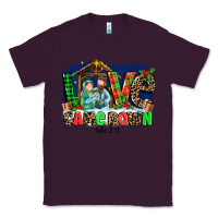 Plum Love Came  Down Luke 2 11 Classic Tee - MaliasSmallBusiness