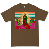 Cacao our lady of guadalupe cactus leopard Premium Tee - JahusDesignShop