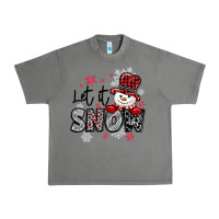 Tornado let it snow sowman snowflake Urban Heavy Tee - MaliasSmallBusiness