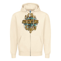 Sandshell let the adventure begin 2024 Zipper Hoodie - CowGirlArtShop