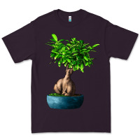 Plum Ficus Ginsenge Premium Tee - LillyAllenDesigns