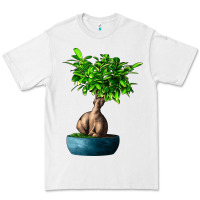 White Ficus Ginsenge Premium Tee - LillyAllenDesigns