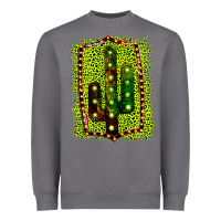 Storm Cactus Leopard Frame Heavyweight Sweatshirt - Bettercallsaul