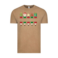 Vintage Coffee add your personalization christmas pencils Vintage Tee - MaliasSmallBusiness