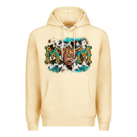 Pina Colada highland cow mom Premium Hoodie - JahusDesignShop