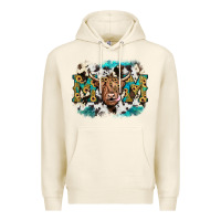 Tofu highland cow mom Premium Hoodie - JahusDesignShop