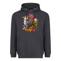Smoke little cows and mardi gras party olivia Heavyweight Hoodie - OliviaCreatesArt