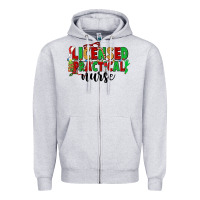 Heather Grey licensed practical nurse Zipper Hoodie - CowGirlArtShop