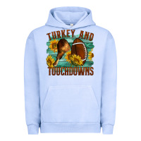 Pigment Grape Ice Turkey And Touchdowns Urban Hoodie - LillyAllenDesigns