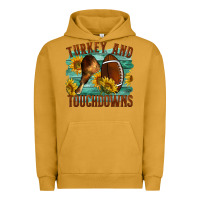Pigment Peanut Butter Turkey And Touchdowns Urban Hoodie - LillyAllenDesigns