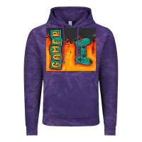 Cloud Purple gamer Vintage Hoodie - MaliasSmallBusiness