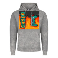 Cloud Rock gamer Vintage Hoodie - MaliasSmallBusiness