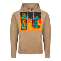 Vintage Coffee gamer Vintage Hoodie - MaliasSmallBusiness
