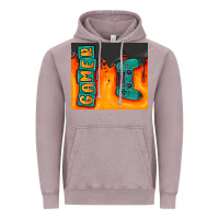 Vintage Zinc gamer Vintage Hoodie - MaliasSmallBusiness