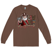Chestnut cowboy christmas Long Sleeve Tee - SublimationCraftShop
