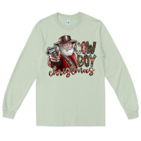 Matcha cowboy christmas Long Sleeve Tee - SublimationCraftShop