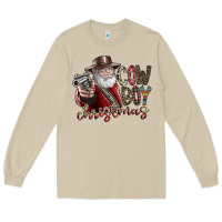 Mushroom cowboy christmas Long Sleeve Tee - SublimationCraftShop