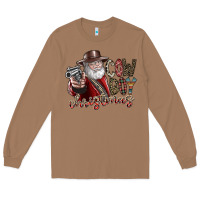 Toasted Coconut cowboy christmas Long Sleeve Tee - SublimationCraftShop