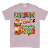 Lilac Pumpkin Spice And Everything Nice Classic Tee - MaliasSmallBusiness
