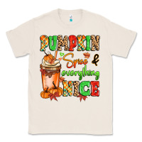 Natural Pumpkin Spice And Everything Nice Classic Tee - MaliasSmallBusiness