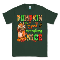 Sports Green Pumpkin Spice And Everything Nice Classic Tee - MaliasSmallBusiness
