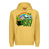 Antique Gold Have a lucky day Premium Hoodie - CowGirlArtShop