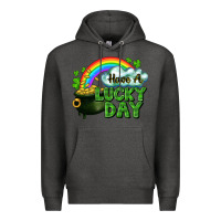 Charcoal Heather Have a lucky day Premium Hoodie - CowGirlArtShop