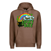 Chestnut Have a lucky day Premium Hoodie - CowGirlArtShop