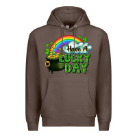 Coffee Have a lucky day Premium Hoodie - CowGirlArtShop