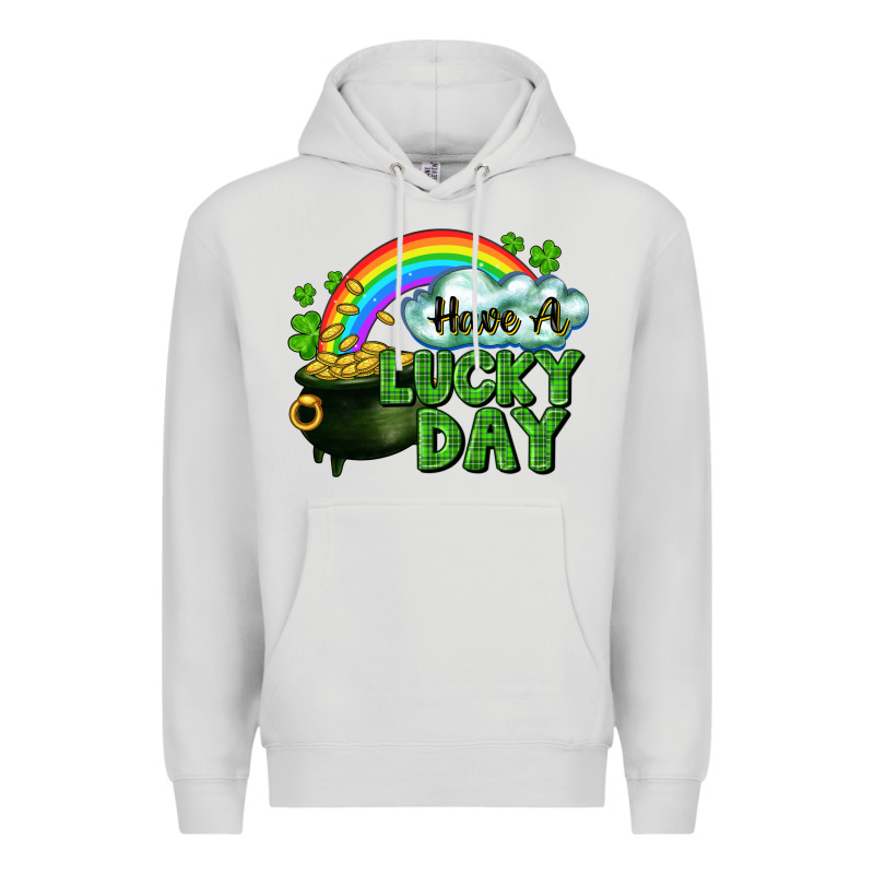 Have A Lucky Day Premium Hoodie by CowGirlArtShop | Teevron