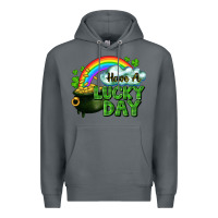 Rock Have a lucky day Premium Hoodie - CowGirlArtShop