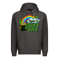 Smoke Have a lucky day Premium Hoodie - CowGirlArtShop