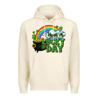 Tofu Have a lucky day Premium Hoodie - CowGirlArtShop