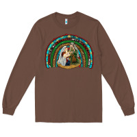 Chestnut holy family rainbow Long Sleeve Tee - RanaPortraitStore