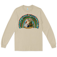 Mushroom holy family rainbow Long Sleeve Tee - RanaPortraitStore