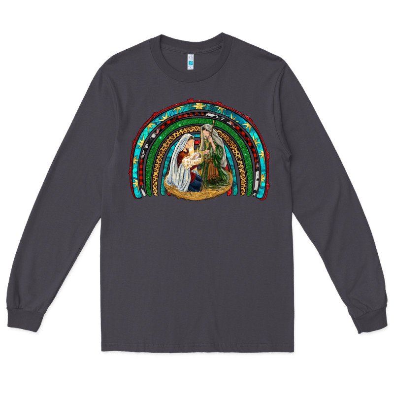 Holy Family Rainbow Long Sleeve Tee by RanaPortraitStore | Teevron