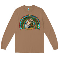 Toasted Coconut holy family rainbow Long Sleeve Tee - RanaPortraitStore