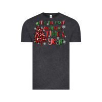 Vintage Black its wonderful time of the year Vintage Tee - MaliasSmallBusiness
