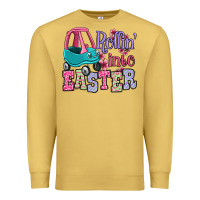 Easter Day Rollin Into Easter Toddler Car Premium Sweatshirt | Teevron