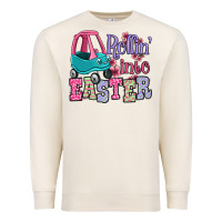 Sandshell Easter Day Rollin into Easter toddler car Premium Sweatshirt - OliviaCreatesArt