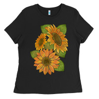 Sunflowers B Ladies Tee | Teevron