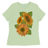 Matcha sunflowers b Ladies Tee - Artiststas